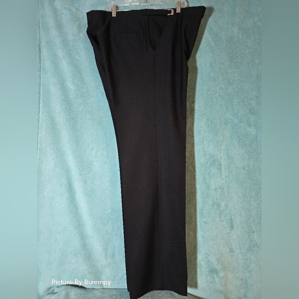 Mens Size 42/32-34 Hubbard Black Dress Pants